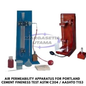 Air Permeability Apparatus, Portland Cement Fineness Tester, Cement Fineness Test Equipment, ASTM C204 Apparatus, AASHTO T153 Equipment, Blaine Air Permeability Tester, Cement Testing Equipment, Cement Surface Area Tester, Permeability Cell for Cement Testing, U Tube Manometer Cement Test, Laboratory Cement Testing Instrument, Portland Cement Fineness Apparatus, Construction Material Testing Equipment, Civil Engineering Laboratory Equipment, Blaine Fineness Apparatus. margasetia, margasetia utama, toko alat uji, alat uji jakarta, alat teknik sipil, alat teknik sipil jakarta, distributor alat laboratorium sipil, laboratorium uji tanah, lab uji tanah, alat uji beton, lab uji beton, alat uji beton murah, alat uji aspal, lab uji aspal, alat uji aspal jalan, lab uji batuan, lab uji semen, alat uji batuan, uji batuan dan agregat, agregat, alat uji semen, alat survey, theodolite, teodolit, digital theodolite, total station, total tation, waterpass, automatic level, gps geodetik, gnss receiver, instrumen flir, cordex, armadex, kamera explosion proof, camera explosionproof, lutron, fluke, leica, proceq, jual total station jakarta, harga theodolite digital, automatic level waterpass, gps geodetik murah, distributor flir indonesia, cordex armadex camera, lutron fluke original, leica disto jakarta, proceq concrete hammer, alat laboratorium konstruksi indonesia
