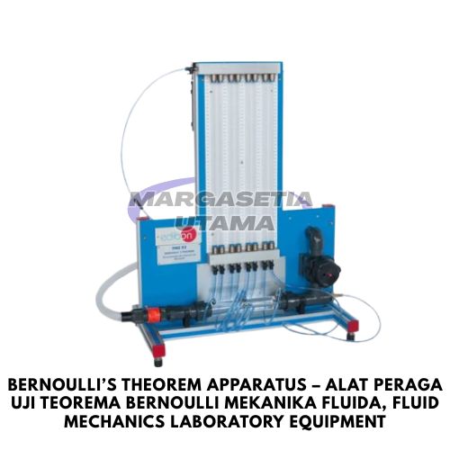 Bernoulli Theorem Apparatus, Alat Uji Teorema Bernoulli, Bernoulli Experiment Apparatus, Fluid Mechanics Laboratory Equipment, Alat Praktikum Mekanika Fluida, Venturi Tube Apparatus, Alat Uji Aliran Fluida, Hydraulic Laboratory Equipment, Venturi Flow Test, Alat Laboratorium Teknik Sipil margasetia, margasetia utama, toko alat uji, alat uji jakarta, alat teknik sipil, alat teknik sipil jakarta, distributor alat laboratorium sipil, laboratorium uji tanah, lab uji tanah, alat uji beton, lab uji beton, alat uji beton murah, alat uji aspal, lab uji aspal, alat uji aspal jalan, lab uji batuan, lab uji semen, alat uji batuan, uji batuan dan agregat, agregat, alat uji semen, alat survey, theodolite, teodolit, digital theodolite, total station, total tation, waterpass, automatic level, gps geodetik, gnss receiver, instrumen flir, cordex, armadex, kamera explosion proof, camera explosionproof, lutron, fluke, leica, proceq, jual total station jakarta, harga theodolite digital, automatic level waterpass, gps geodetik murah, distributor flir indonesia, cordex armadex camera, lutron fluke original, leica disto jakarta, proceq concrete hammer, alat laboratorium konstruksi indonesia