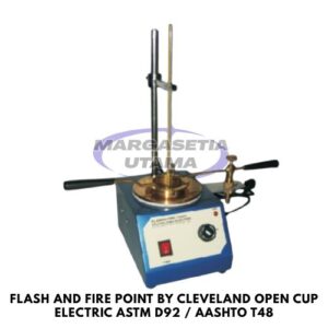 Cleveland Open Cup Electric, Flash and Fire Point Tester, ASTM D92, AASHTO T48, Electric Flash Point Tester, Fire Point Test Equipment, Cleveland Open Cup Apparatus, Petroleum Testing Equipment, Bitumen Testing Equipment, Asphalt Testing Equipment, Flash Point Apparatus, Laboratory Testing Equipment, Civil Engineering Laboratory Equipment, Asphalt Laboratory Equipment, Bituminous Material Testing, Petroleum Product Testing, Electric Cleveland Tester, Road Construction Testing Equipment, Quality Control Laboratory Equipment, Material Testing Instruments margasetia, margasetia utama, toko alat uji, alat uji jakarta, alat teknik sipil, alat teknik sipil jakarta, distributor alat laboratorium sipil, laboratorium uji tanah, lab uji tanah, alat uji beton, lab uji beton, alat uji beton murah, alat uji aspal, lab uji aspal, alat uji aspal jalan, lab uji batuan, lab uji semen, alat uji batuan, uji batuan dan agregat, agregat, alat uji semen, alat survey, theodolite, teodolit, digital theodolite, total station, total tation, waterpass, automatic level, gps geodetik, gnss receiver, instrumen flir, cordex, armadex, kamera explosion proof, camera explosionproof, lutron, fluke, leica, proceq, jual total station jakarta, harga theodolite digital, automatic level waterpass, gps geodetik murah, distributor flir indonesia, cordex armadex camera, lutron fluke original, leica disto jakarta, proceq concrete hammer, alat laboratorium konstruksi indonesia