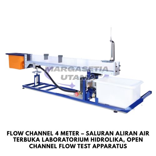 Flow Channel 4 Meter, Open Channel Flow Apparatus, Alat Uji Saluran Terbuka, Hydraulic Laboratory Equipment, Alat Praktikum Hidrolika, Water Flow Channel, Open Channel Test Equipment, Venturi Meter Apparatus, Alat Uji Aliran Air, Laboratorium Teknik Sipil,margasetia, margasetia utama, toko alat uji, alat uji jakarta, alat teknik sipil, alat teknik sipil jakarta, distributor alat laboratorium sipil, laboratorium uji tanah, lab uji tanah, alat uji beton, lab uji beton, alat uji beton murah, alat uji aspal, lab uji aspal, alat uji aspal jalan, lab uji batuan, lab uji semen, alat uji batuan, uji batuan dan agregat, agregat, alat uji semen, alat survey, theodolite, teodolit, digital theodolite, total station, total tation, waterpass, automatic level, gps geodetik, gnss receiver, instrumen flir, cordex, armadex, kamera explosion proof, camera explosionproof, lutron, fluke, leica, proceq, jual total station jakarta, harga theodolite digital, automatic level waterpass, gps geodetik murah, distributor flir indonesia, cordex armadex camera, lutron fluke original, leica disto jakarta, proceq concrete hammer, alat laboratorium konstruksi indonesia