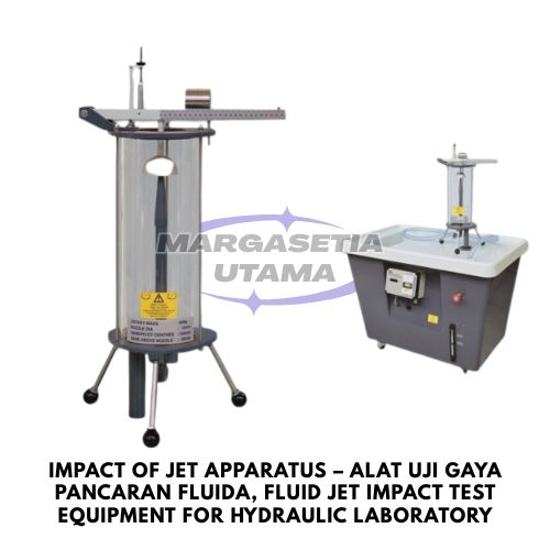 Impact of Jet Apparatus, Alat Uji Pancaran Fluida, Fluid Jet Impact Test, Jet Force Experiment Apparatus, Hydraulic Laboratory Equipment, Alat Praktikum Hidrolika, Mekanika Fluida, Water Jet Impact Test, Fluid Mechanics Laboratory, Alat Uji Gaya Aliran Air ,margasetia, margasetia utama, toko alat uji, alat uji jakarta, alat teknik sipil, alat teknik sipil jakarta, distributor alat laboratorium sipil, laboratorium uji tanah, lab uji tanah, alat uji beton, lab uji beton, alat uji beton murah, alat uji aspal, lab uji aspal, alat uji aspal jalan, lab uji batuan, lab uji semen, alat uji batuan, uji batuan dan agregat, agregat, alat uji semen, alat survey, theodolite, teodolit, digital theodolite, total station, total tation, waterpass, automatic level, gps geodetik, gnss receiver, instrumen flir, cordex, armadex, kamera explosion proof, camera explosionproof, lutron, fluke, leica, proceq, jual total station jakarta, harga theodolite digital, automatic level waterpass, gps geodetik murah, distributor flir indonesia, cordex armadex camera, lutron fluke original, leica disto jakarta, proceq concrete hammer, alat laboratorium konstruksi indonesia