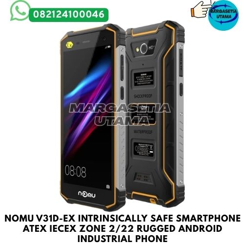 NOMU V31D-Ex, NOMU Explosion Proof Smartphone, Intrinsically Safe Smartphone, ATEX Smartphone, IECEx Smartphone, Hazardous Area Phone, Zone 2 Smartphone, Zone 22 Smartphone, Industrial Rugged Smartphone, Android Industrial Phone, Explosion Proof Phone, Smartphone Migas, Smartphone Tambang, Smartphone Petrokimia, IP68 Rugged Phone, MIL-STD-810G Smartphone, Safety Communication Device,margasetia, margasetia utama, toko alat uji, alat uji jakarta, alat teknik sipil, alat teknik sipil jakarta, distributor alat laboratorium sipil, laboratorium uji tanah, lab uji tanah, alat uji beton, lab uji beton, alat uji beton murah, alat uji aspal, lab uji aspal, alat uji aspal jalan, lab uji batuan, lab uji semen, alat uji batuan, uji batuan dan agregat, agregat, alat uji semen, alat survey, theodolite, teodolit, digital theodolite, total station, total tation, waterpass, automatic level, gps geodetik, gnss receiver, instrumen flir, cordex, armadex, kamera explosion proof, camera explosionproof, lutron, fluke, leica, proceq, jual total station jakarta, harga theodolite digital, automatic level waterpass, gps geodetik murah, distributor flir indonesia, cordex armadex camera, lutron fluke original, leica disto jakarta, proceq concrete hammer, alat laboratorium konstruksi indonesia
