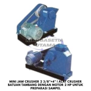 Mini Jaw Crusher, Jaw Crusher 2 3/8x4 Inch, Laboratory Jaw Crusher, Mesin Penghancur Batu, Alat Crusher Mineral, Crusher Laboratorium, Mesin Preparasi Sampel, Jaw Crusher Tambang, Stone Crusher Mini, Mining Laboratory Equipment,margasetia, margasetia utama, toko alat uji, alat uji jakarta, alat teknik sipil, alat teknik sipil jakarta, distributor alat laboratorium sipil, laboratorium uji tanah, lab uji tanah, alat uji beton, lab uji beton, alat uji beton murah, alat uji aspal, lab uji aspal, alat uji aspal jalan, lab uji batuan, lab uji semen, alat uji batuan, uji batuan dan agregat, agregat, alat uji semen, alat survey, theodolite, teodolit, digital theodolite, total station, total tation, waterpass, automatic level, gps geodetik, gnss receiver, instrumen flir, cordex, armadex, kamera explosion proof, camera explosionproof, lutron, fluke, leica, proceq, jual total station jakarta, harga theodolite digital, automatic level waterpass, gps geodetik murah, distributor flir indonesia, cordex armadex camera, lutron fluke original, leica disto jakarta, proceq concrete hammer, alat laboratorium konstruksi indonesia