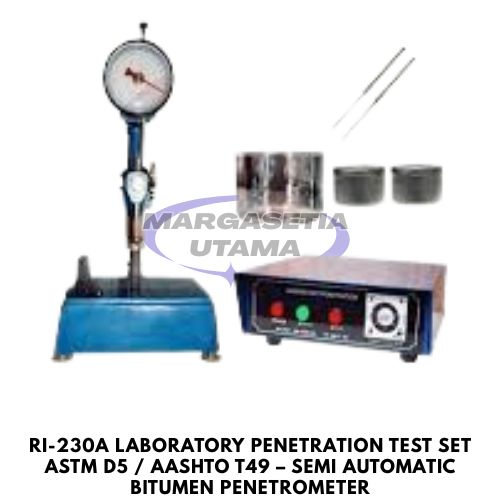 Laboratory Penetration Test Set, ASTM D5, AASHTO T49, Semi Automatic Penetrometer, Bitumen Penetration Test, Asphalt Penetration Tester, Electric Penetrometer, Bitumen Testing Equipment, Asphalt Testing Equipment, Penetration Value Test, Petroleum Testing Equipment, Asphalt Laboratory Equipment, Civil Engineering Laboratory Equipment, Road Construction Testing Equipment, Bitumen Quality Control, Penetration Needle Test, Asphalt Cement Testing, Laboratory Testing Instruments, Pavement Material Testing, Construction Material Testing Equipment margasetia, margasetia utama, toko alat uji, alat uji jakarta, alat teknik sipil, alat teknik sipil jakarta, distributor alat laboratorium sipil, laboratorium uji tanah, lab uji tanah, alat uji beton, lab uji beton, alat uji beton murah, alat uji aspal, lab uji aspal, alat uji aspal jalan, lab uji batuan, lab uji semen, alat uji batuan, uji batuan dan agregat, agregat, alat uji semen, alat survey, theodolite, teodolit, digital theodolite, total station, total tation, waterpass, automatic level, gps geodetik, gnss receiver, instrumen flir, cordex, armadex, kamera explosion proof, camera explosionproof, lutron, fluke, leica, proceq, jual total station jakarta, harga theodolite digital, automatic level waterpass, gps geodetik murah, distributor flir indonesia, cordex armadex camera, lutron fluke original, leica disto jakarta, proceq concrete hammer, alat laboratorium konstruksi indonesia