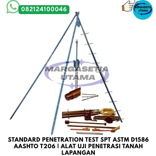 Standard Penetration Test, SPT Test Equipment, Alat Uji SPT Tanah, ASTM D1586, AASHTO T206, Split Barrel Sampler, Soil Penetration Test, Alat Bor Tanah, Geotechnical Testing Equipment, Pengujian Tanah Lapangan, Alat Laboratorium Geoteknik,margasetia, margasetia utama, toko alat uji, alat uji jakarta, alat teknik sipil, alat teknik sipil jakarta, distributor alat laboratorium sipil, laboratorium uji tanah, lab uji tanah, alat uji beton, lab uji beton, alat uji beton murah, alat uji aspal, lab uji aspal, alat uji aspal jalan, lab uji batuan, lab uji semen, alat uji batuan, uji batuan dan agregat, agregat, alat uji semen, alat survey, theodolite, teodolit, digital theodolite, total station, total tation, waterpass, automatic level, gps geodetik, gnss receiver, instrumen flir, cordex, armadex, kamera explosion proof, camera explosionproof, lutron, fluke, leica, proceq, jual total station jakarta, harga theodolite digital, automatic level waterpass, gps geodetik murah, distributor flir indonesia, cordex armadex camera, lutron fluke original, leica disto jakarta, proceq concrete hammer, alat laboratorium konstruksi indonesia