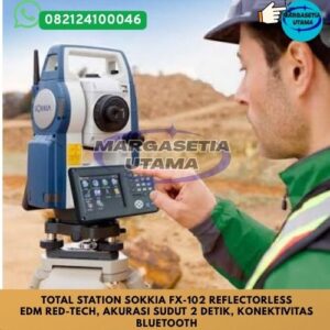 Total Station Sokkia FX-102, Sokkia FX102, Total Station Sokkia, Jual Total Station Sokkia, Harga Total Station Sokkia FX-102, Alat Survey Sokkia, Reflectorless Total Station, Digital Total Station, Survey Equipment, Alat Ukur Survey, Alat Ukur Tanah, Theodolite Digital, Total Station Bluetooth, Engineering Survey, Topographic Survey, Land Survey Equipment, Alat Pemetaan, Survey Konstruksi, Kontraktor Sipil, Surveyor Indonesia, Distributor Alat Survey, Rental Total Station, Service Total Station, Kalibrasi Total Station.marga setia, marga setia utama, Tpl.082124100046 toko alat uji, alat uji jakarta, alat teknik sipil, alat teknik sipil jakarta, distributor alat laboratorium sipil, laboratorium uji tanah, lab uji tanah, alat uji beton, lab uji beton, alat uji beton murah, alat uji aspal, lab uji aspal, alat uji aspal jalan, lab uji batuan, lab uji semen, alat uji batuan, uji batuan dan agregat, agregat, alat uji semen, alat survey, theodolite, teodolit, digital theodolite, total station, total tation, waterpass, automatic level, gps geodetik, gnss receiver, instrumen flir, cordex, armadex, kamera explosion proof, camera explosionproof, lutron, fluke, leica, proceq, jual total station jakarta, harga theodolite digital, automatic level waterpass, gps geodetik murah, distributor flir indonesia, cordex armadex camera, lutron fluke original, leica disto jakarta, proceq concrete hammer, alat laboratorium konstruksi indonesia