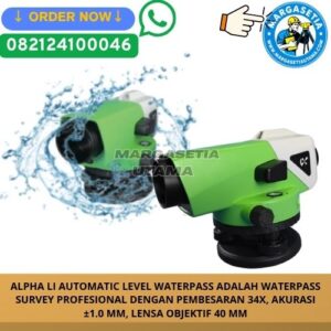 Alpha Li Automatic Level Waterpass, Alpha Li Automatic Level, Waterpass Alpha Li, Waterpass Survey Alpha Li, Automatic Level Alpha Li, Waterpass 34x, Automatic Level 34x, Waterpass Akurasi 1.0mm, Waterpass IP66, Survey Level Alpha Li, Alat Survey, Waterpass Topografi, Waterpass Konstruksi, Automatic Level Profesional, Alat Ukur Elevasi, Survey Equipment Indonesia, Waterpass Original Alpha Li, Automatic Level Waterproof, Jual Alpha Li Automatic Level Waterpass, Waterpass Teknik Sipil.marga setia, marga setia utama, Tpl.082124100046 toko alat uji, alat uji jakarta, alat teknik sipil, alat teknik sipil jakarta, distributor alat laboratorium sipil, laboratorium uji tanah, lab uji tanah, alat uji beton, lab uji beton, alat uji beton murah, alat uji aspal, lab uji aspal, alat uji aspal jalan, lab uji batuan, lab uji semen, alat uji batuan, uji batuan dan agregat, agregat, alat uji semen, alat survey, theodolite, teodolit, digital theodolite, total station, total tation, waterpass, automatic level, gps geodetik, gnss receiver, instrumen flir, cordex, armadex, kamera explosion proof, camera explosionproof, lutron, fluke, leica, proceq, jual total station jakarta, harga theodolite digital, automatic level waterpass, gps geodetik murah, distributor flir indonesia, cordex armadex camera, lutron fluke original, leica disto jakarta, proceq concrete hammer, alat laboratorium konstruksi indonesia