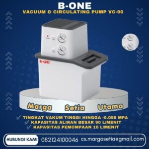 B-ONE Vacuum Circulating Pump VC-90, Vacuum Pump Laboratorium, Circulating Pump VC-90, Water Circulating Vacuum Pump, Vacuum Pump 90L Min, Pompa Vakum Laboratorium, Vacuum Pump B-ONE, Laboratory Vacuum Pump, Water Circulating Pump, Vacuum Filtration Pump,marga setia, marga setia utama, Tpl.082124100046 toko alat uji, alat uji jakarta, alat teknik sipil, alat teknik sipil jakarta, distributor alat laboratorium sipil, laboratorium uji tanah, lab uji tanah, alat uji beton, lab uji beton, alat uji beton murah, alat uji aspal, lab uji aspal, alat uji aspal jalan, lab uji batuan, lab uji semen, alat uji batuan, uji batuan dan agregat, agregat, alat uji semen, alat survey, theodolite, teodolit, digital theodolite, total station, total tation, waterpass, automatic level, gps geodetik, gnss receiver, instrumen flir, cordex, armadex, kamera explosion proof, camera explosionproof, lutron, fluke, leica, proceq, jual total station jakarta, harga theodolite digital, automatic level waterpass, gps geodetik murah, distributor flir indonesia, cordex armadex camera, lutron fluke original, leica disto jakarta, proceq concrete hammer, alat laboratorium konstruksi indonesia