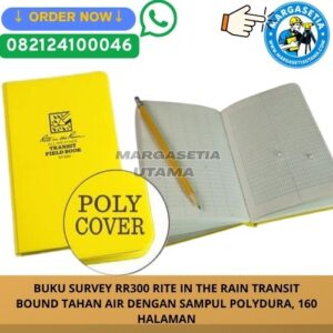 BUKU SURVEY RR300 RITE IN THE RAIN, Rite in the Rain RR300, Transit Bound Field Book, Buku Survey Tahan Air, Buku Catatan Surveyor, Waterproof Field Book, Buku Lapangan Waterproof, Buku Teknik Sipil, Buku Geologi, Buku Tambang, Rite in the Rain Indonesia, Field Notebook, Transit Survey Book, Alat Tulis Surveyor, Buku Survey Profesional.marga setia, marga setia utama, Tpl.082124100046 toko alat uji, alat uji jakarta, alat teknik sipil, alat teknik sipil jakarta, distributor alat laboratorium sipil, laboratorium uji tanah, lab uji tanah, alat uji beton, lab uji beton, alat uji beton murah, alat uji aspal, lab uji aspal, alat uji aspal jalan, lab uji batuan, lab uji semen, alat uji batuan, uji batuan dan agregat, agregat, alat uji semen, alat survey, theodolite, teodolit, digital theodolite, total station, total tation, waterpass, automatic level, gps geodetik, gnss receiver, instrumen flir, cordex, armadex, kamera explosion proof, camera explosionproof, lutron, fluke, leica, proceq, jual total station jakarta, harga theodolite digital, automatic level waterpass, gps geodetik murah, distributor flir indonesia, cordex armadex camera, lutron fluke original, leica disto jakarta, proceq concrete hammer, alat laboratorium konstruksi indonesia