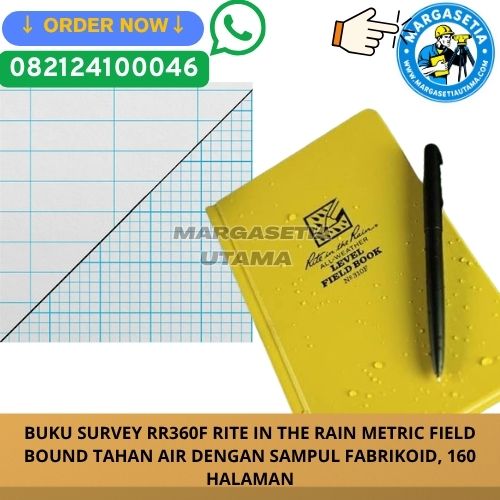 BUKU SURVEY RR360F RITE IN THE RAIN, Rite in the Rain RR360F, Metric Field Bound, Metric Field Pattern Notebook, Buku Survey Tahan Air, Waterproof Field Book, Buku Catatan Surveyor, Buku Lapangan Waterproof, Buku Teknik Sipil, Buku Geologi, Buku Tambang, Rite in the Rain Indonesia, Field Notebook, Alat Tulis Surveyor, Buku Survey Profesional.marga setia, marga setia utama, Tpl.082124100046 toko alat uji, alat uji jakarta, alat teknik sipil, alat teknik sipil jakarta, distributor alat laboratorium sipil, laboratorium uji tanah, lab uji tanah, alat uji beton, lab uji beton, alat uji beton murah, alat uji aspal, lab uji aspal, alat uji aspal jalan, lab uji batuan, lab uji semen, alat uji batuan, uji batuan dan agregat, agregat, alat uji semen, alat survey, theodolite, teodolit, digital theodolite, total station, total tation, waterpass, automatic level, gps geodetik, gnss receiver, instrumen flir, cordex, armadex, kamera explosion proof, camera explosionproof, lutron, fluke, leica, proceq, jual total station jakarta, harga theodolite digital, automatic level waterpass, gps geodetik murah, distributor flir indonesia, cordex armadex camera, lutron fluke original, leica disto jakarta, proceq concrete hammer, alat laboratorium konstruksi indonesia