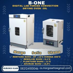 B-ONE OV-30, Digital Drying Oven, Oven Laboratorium 30 Liter, Laboratory Drying Oven, Oven Pengering Digital, Drying Oven 300°C, Oven Stainless Steel, Oven Laboratorium B-ONE,marga setia, marga setia utama, Tpl.082124100046 toko alat uji, alat uji jakarta, alat teknik sipil, alat teknik sipil jakarta, distributor alat laboratorium sipil, laboratorium uji tanah, lab uji tanah, alat uji beton, lab uji beton, alat uji beton murah, alat uji aspal, lab uji aspal, alat uji aspal jalan, lab uji batuan, lab uji semen, alat uji batuan, uji batuan dan agregat, agregat, alat uji semen, alat survey, theodolite, teodolit, digital theodolite, total station, total tation, waterpass, automatic level, gps geodetik, gnss receiver, instrumen flir, cordex, armadex, kamera explosion proof, camera explosionproof, lutron, fluke, leica, proceq, jual total station jakarta, harga theodolite digital, automatic level waterpass, gps geodetik murah, distributor flir indonesia, cordex armadex camera, lutron fluke original, leica disto jakarta, proceq concrete hammer, alat laboratorium konstruksi indonesia