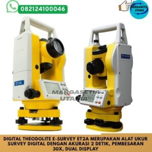 digital theodolite e-survey et2a, e-survey et2a, digital theodolite e survey, theodolite e survey, alat ukur survey digital, alat survey konstruksi, alat ukur sudut digital, alat ukur pemetaan, alat ukur tanah, theodolite digital akurasi 2 detik, jual digital theodolite e-survey, harga e-survey et2a, alat survey sipil, survey equipment indonesia, distributor e-survey indonesia, alat ukur proyek, alat ukur bangunan, theodolite profesional, digital theodolite indonesia, e-survey indonesia,marga setia, marga setia utama, Tpl.082124100046 toko alat uji, alat uji jakarta, alat teknik sipil, alat teknik sipil jakarta, distributor alat laboratorium sipil, laboratorium uji tanah, lab uji tanah, alat uji beton, lab uji beton, alat uji beton murah, alat uji aspal, lab uji aspal, alat uji aspal jalan, lab uji batuan, lab uji semen, alat uji batuan, uji batuan dan agregat, agregat, alat uji semen, alat survey, theodolite, teodolit, digital theodolite, total station, total tation, waterpass, automatic level, gps geodetik, gnss receiver, instrumen flir, cordex, armadex, kamera explosion proof, camera explosionproof, lutron, fluke, leica, proceq, jual total station jakarta, harga theodolite digital, automatic level waterpass, gps geodetik murah, distributor flir indonesia, cordex armadex camera, lutron fluke original, leica disto jakarta, proceq concrete hammer, alat laboratorium konstruksi indonesia