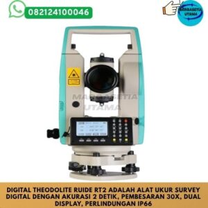 digital theodolite ruide rt2, ruide rt2, digital theodolite ruide, theodolite ruide, alat ukur survey digital, alat survey konstruksi, alat ukur sudut digital, alat ukur pemetaan, alat ukur tanah, theodolite digital akurasi 2 detik, jual digital theodolite ruide rt2, harga ruide rt2, alat survey sipil, survey equipment indonesia, distributor ruide indonesia, alat ukur proyek, alat ukur bangunan, theodolite profesional, digital theodolite indonesia, ruide indonesia,marga setia, marga setia utama, Tpl.082124100046 toko alat uji, alat uji jakarta, alat teknik sipil, alat teknik sipil jakarta, distributor alat laboratorium sipil, laboratorium uji tanah, lab uji tanah, alat uji beton, lab uji beton, alat uji beton murah, alat uji aspal, lab uji aspal, alat uji aspal jalan, lab uji batuan, lab uji semen, alat uji batuan, uji batuan dan agregat, agregat, alat uji semen, alat survey, theodolite, teodolit, digital theodolite, total station, total tation, waterpass, automatic level, gps geodetik, gnss receiver, instrumen flir, cordex, armadex, kamera explosion proof, camera explosionproof, lutron, fluke, leica, proceq, jual total station jakarta, harga theodolite digital, automatic level waterpass, gps geodetik murah, distributor flir indonesia, cordex armadex camera, lutron fluke original, leica disto jakarta, proceq concrete hammer, alat laboratorium konstruksi indonesia