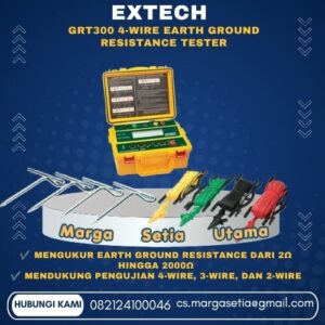 Extech GRT300 4-Wire Earth Ground Resistance Tester, Extech GRT300, GRT300 Earth Ground Tester, Extech Earth Ground Resistance Tester, earth ground resistance tester, 4 wire earth ground tester, earth resistance tester, grounding resistance tester, alat ukur grounding, alat ukur tahanan grounding, tester grounding Extech, Extech GRT300 Indonesia, earth ground tester 2000 Ohm, ground resistance meter,marga setia, marga setia utama, Tpl.082124100046 toko alat uji, alat uji jakarta, alat teknik sipil, alat teknik sipil jakarta, distributor alat laboratorium sipil, laboratorium uji tanah, lab uji tanah, alat uji beton, lab uji beton, alat uji beton murah, alat uji aspal, lab uji aspal, alat uji aspal jalan, lab uji batuan, lab uji semen, alat uji batuan, uji batuan dan agregat, agregat, alat uji semen, alat survey, theodolite, teodolit, digital theodolite, total station, total tation, waterpass, automatic level, gps geodetik, gnss receiver, instrumen flir, cordex, armadex, kamera explosion proof, camera explosionproof, lutron, fluke, leica, proceq, jual total station jakarta, harga theodolite digital, automatic level waterpass, gps geodetik murah, distributor flir indonesia, cordex armadex camera, lutron fluke original, leica disto jakarta, proceq concrete hammer, alat laboratorium konstruksi indonesia