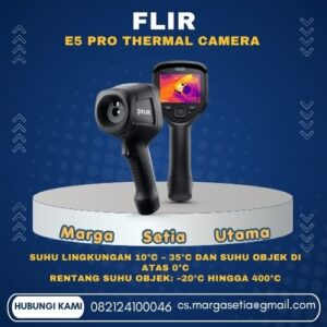 FLIR E5 Pro Thermal Camera, FLIR E5 Pro, FLIR E5 Pro Thermal, kamera termal FLIR E5 Pro, thermal camera FLIR E5 Pro, kamera infrared FLIR, kamera thermal profesional, kamera termal 160x120, thermal imaging camera, kamera termal bangunan, kamera termal HVAC, kamera termal listrik, kamera termal mekanikal, kamera thermal otomotif, infrared camera profesional, kamera inspeksi thermal, FLIR Ignite Cloud, FLIR Thermal Studio, kamera termal MSX, alat ukur suhu infrared,marga setia, marga setia utama, Tpl.082124100046 toko alat uji, alat uji jakarta, alat teknik sipil, alat teknik sipil jakarta, distributor alat laboratorium sipil, laboratorium uji tanah, lab uji tanah, alat uji beton, lab uji beton, alat uji beton murah, alat uji aspal, lab uji aspal, alat uji aspal jalan, lab uji batuan, lab uji semen, alat uji batuan, uji batuan dan agregat, agregat, alat uji semen, alat survey, theodolite, teodolit, digital theodolite, total station, total tation, waterpass, automatic level, gps geodetik, gnss receiver, instrumen flir, cordex, armadex, kamera explosion proof, camera explosionproof, lutron, fluke, leica, proceq, jual total station jakarta, harga theodolite digital, automatic level waterpass, gps geodetik murah, distributor flir indonesia, cordex armadex camera, lutron fluke original, leica disto jakarta, proceq concrete hammer, alat laboratorium konstruksi indonesia