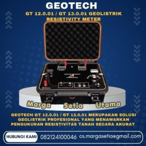Geotech GT 12.0.01, Geotech GT 13.0.01, Alat Geolistrik Geotech, Resistivity Meter Geotech, Geolistrik Air Tanah, Alat Survey Air Tanah, Resistivity Meter Indonesia, Geoelectric Resistivity Meter, Alat Geofisika, Survey Geologi, Eksplorasi Air Tanah, Alat Geolistrik Digital, Ground Resistivity Meter, Jual Alat Geolistrik.marga setia, marga setia utama, Tpl.082124100046 toko alat uji, alat uji jakarta, alat teknik sipil, alat teknik sipil jakarta, distributor alat laboratorium sipil, laboratorium uji tanah, lab uji tanah, alat uji beton, lab uji beton, alat uji beton murah, alat uji aspal, lab uji aspal, alat uji aspal jalan, lab uji batuan, lab uji semen, alat uji batuan, uji batuan dan agregat, agregat, alat uji semen, alat survey, theodolite, teodolit, digital theodolite, total station, total tation, waterpass, automatic level, gps geodetik, gnss receiver, instrumen flir, cordex, armadex, kamera explosion proof, camera explosionproof, lutron, fluke, leica, proceq, jual total station jakarta, harga theodolite digital, automatic level waterpass, gps geodetik murah, distributor flir indonesia, cordex armadex camera, lutron fluke original, leica disto jakarta, proceq concrete hammer, alat laboratorium konstruksi indonesia