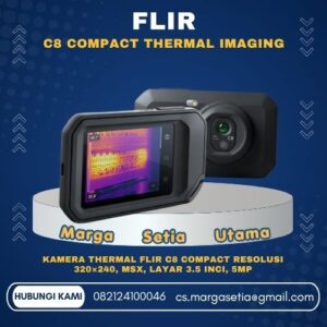FLIR C8, FLIR C8 Compact, Thermal Imaging Camera FLIR C8, Kamera Thermal FLIR, Thermal Camera 320x240, FLIR MSX Camera, Kamera Infrared FLIR, Thermal Imager FLIR, Kamera Pendeteksi Panas, Kamera Thermal Industri, Kamera Thermal HVAC, Kamera Thermal Listrik, FLIR C8 Indonesia, Jual FLIR C8, Thermal Inspection Camera.marga setia, marga setia utama, Tpl.082124100046 toko alat uji, alat uji jakarta, alat teknik sipil, alat teknik sipil jakarta, distributor alat laboratorium sipil, laboratorium uji tanah, lab uji tanah, alat uji beton, lab uji beton, alat uji beton murah, alat uji aspal, lab uji aspal, alat uji aspal jalan, lab uji batuan, lab uji semen, alat uji batuan, uji batuan dan agregat, agregat, alat uji semen, alat survey, theodolite, teodolit, digital theodolite, total station, total tation, waterpass, automatic level, gps geodetik, gnss receiver, instrumen flir, cordex, armadex, kamera explosion proof, camera explosionproof, lutron, fluke, leica, proceq, jual total station jakarta, harga theodolite digital, automatic level waterpass, gps geodetik murah, distributor flir indonesia, cordex armadex camera, lutron fluke original, leica disto jakarta, proceq concrete hammer, alat laboratorium konstruksi indonesia
