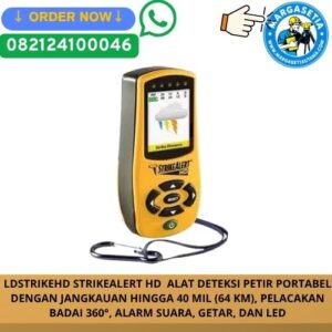 LDSTRIKEHD StrikeAlert HD, StrikeAlert HD, lightning detector, alat deteksi petir, pendeteksi petir portable, storm tracker, lightning warning system, alat keselamatan kerja, alat K3, weather monitor, lightning detector Indonesia, alat deteksi badai.marga setia, marga setia utama, Tpl.082124100046 toko alat uji, alat uji jakarta, alat teknik sipil, alat teknik sipil jakarta, distributor alat laboratorium sipil, laboratorium uji tanah, lab uji tanah, alat uji beton, lab uji beton, alat uji beton murah, alat uji aspal, lab uji aspal, alat uji aspal jalan, lab uji batuan, lab uji semen, alat uji batuan, uji batuan dan agregat, agregat, alat uji semen, alat survey, theodolite, teodolit, digital theodolite, total station, total tation, waterpass, automatic level, gps geodetik, gnss receiver, instrumen flir, cordex, armadex, kamera explosion proof, camera explosionproof, lutron, fluke, leica, proceq, jual total station jakarta, harga theodolite digital, automatic level waterpass, gps geodetik murah, distributor flir indonesia, cordex armadex camera, lutron fluke original, leica disto jakarta, proceq concrete hammer, alat laboratorium konstruksi indonesia