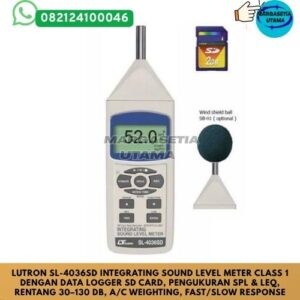 Lutron SL-4036SD, Sound Level Meter, Integrating Sound Level Meter, Noise Meter, Decibel Meter, Sound Meter Class 1, Lutron Indonesia, SPL Meter, Leq Meter, Data Logger Sound Level Meter,marga setia, marga setia utama, Tpl.082124100046 toko alat uji, alat uji jakarta, alat teknik sipil, alat teknik sipil jakarta, distributor alat laboratorium sipil, laboratorium uji tanah, lab uji tanah, alat uji beton, lab uji beton, alat uji beton murah, alat uji aspal, lab uji aspal, alat uji aspal jalan, lab uji batuan, lab uji semen, alat uji batuan, uji batuan dan agregat, agregat, alat uji semen, alat survey, theodolite, teodolit, digital theodolite, total station, total tation, waterpass, automatic level, gps geodetik, gnss receiver, instrumen flir, cordex, armadex, kamera explosion proof, camera explosionproof, lutron, fluke, leica, proceq, jual total station jakarta, harga theodolite digital, automatic level waterpass, gps geodetik murah, distributor flir indonesia, cordex armadex camera, lutron fluke original, leica disto jakarta, proceq concrete hammer, alat laboratorium konstruksi indonesia