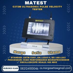 Matest C372M, Ultrasonic Pulse Velocity Tester, UPV Tester, Concrete Ultrasonic Tester, ASTM C597, EN 12504-4, BS 1881-203, SonReb Tester, Concrete NDT Equipment, Ultrasonic Concrete Tester, Alat Uji Beton, Non Destructive Testing, Concrete Strength Tester, Matest Italy,marga setia, marga setia utama, Tpl.082124100046 toko alat uji, alat uji jakarta, alat teknik sipil, alat teknik sipil jakarta, distributor alat laboratorium sipil, laboratorium uji tanah, lab uji tanah, alat uji beton, lab uji beton, alat uji beton murah, alat uji aspal, lab uji aspal, alat uji aspal jalan, lab uji batuan, lab uji semen, alat uji batuan, uji batuan dan agregat, agregat, alat uji semen, alat survey, theodolite, teodolit, digital theodolite, total station, total tation, waterpass, automatic level, gps geodetik, gnss receiver, instrumen flir, cordex, armadex, kamera explosion proof, camera explosionproof, lutron, fluke, leica, proceq, jual total station jakarta, harga theodolite digital, automatic level waterpass, gps geodetik murah, distributor flir indonesia, cordex armadex camera, lutron fluke original, leica disto jakarta, proceq concrete hammer, alat laboratorium konstruksi indonesia