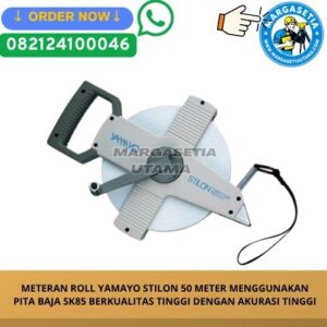 Meteran Roll Yamayo Stilon 50 Meter, Yamayo Stilon, Steel Tape 50 Meter, Meteran Baja Yamayo, Meteran Roll 50 Meter, Steel Measuring Tape SK85, Alat Ukur Jarak, Meteran Survey, Meteran Teknik Sipil, Yamayo Indonesia,marga setia, marga setia utama, Tpl.082124100046 toko alat uji, alat uji jakarta, alat teknik sipil, alat teknik sipil jakarta, distributor alat laboratorium sipil, laboratorium uji tanah, lab uji tanah, alat uji beton, lab uji beton, alat uji beton murah, alat uji aspal, lab uji aspal, alat uji aspal jalan, lab uji batuan, lab uji semen, alat uji batuan, uji batuan dan agregat, agregat, alat uji semen, alat survey, theodolite, teodolit, digital theodolite, total station, total tation, waterpass, automatic level, gps geodetik, gnss receiver, instrumen flir, cordex, armadex, kamera explosion proof, camera explosionproof, lutron, fluke, leica, proceq, jual total station jakarta, harga theodolite digital, automatic level waterpass, gps geodetik murah, distributor flir indonesia, cordex armadex camera, lutron fluke original, leica disto jakarta, proceq concrete hammer, alat laboratorium konstruksi indonesia