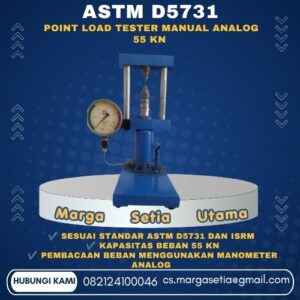 Point Load Tester, Point Load Test 55 kN, Manual Point Load Tester, Analog Point Load Tester, Manometer Point Load Tester, ASTM D5731, ISRM Point Load Test, Rock Testing Equipment, Alat Uji Batuan, Point Load Index Tester, Geotechnical Testing Equipment, Aggregate Testing Equipment, Laboratorium Geoteknik,marga setia, marga setia utama, Tpl.082124100046 toko alat uji, alat uji jakarta, alat teknik sipil, alat teknik sipil jakarta, distributor alat laboratorium sipil, laboratorium uji tanah, lab uji tanah, alat uji beton, lab uji beton, alat uji beton murah, alat uji aspal, lab uji aspal, alat uji aspal jalan, lab uji batuan, lab uji semen, alat uji batuan, uji batuan dan agregat, agregat, alat uji semen, alat survey, theodolite, teodolit, digital theodolite, total station, total tation, waterpass, automatic level, gps geodetik, gnss receiver, instrumen flir, cordex, armadex, kamera explosion proof, camera explosionproof, lutron, fluke, leica, proceq, jual total station jakarta, harga theodolite digital, automatic level waterpass, gps geodetik murah, distributor flir indonesia, cordex armadex camera, lutron fluke original, leica disto jakarta, proceq concrete hammer, alat laboratorium konstruksi indonesia