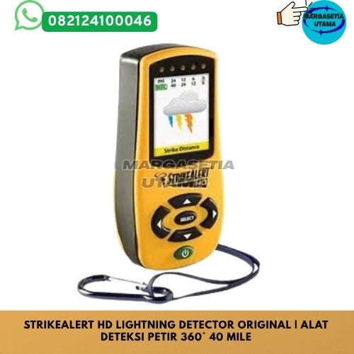 StrikeAlert HD Lightning Detector, Alat Deteksi Petir, Lightning Detector HD, Strike Alert HD Original, Portable Lightning Detector, Storm Detector, Weather Monitoring, Alat Pengamat Cuaca, Lightning Warning Device, Lightning Alarm, Lightning Detector 360 Degree, Storm Alert Device, Weather Detector, Alat Uji Pengamat Cuaca, Lightning Safety Device,marga setia, marga setia utama, Tpl.082124100046 toko alat uji, alat uji jakarta, alat teknik sipil, alat teknik sipil jakarta, distributor alat laboratorium sipil, laboratorium uji tanah, lab uji tanah, alat uji beton, lab uji beton, alat uji beton murah, alat uji aspal, lab uji aspal, alat uji aspal jalan, lab uji batuan, lab uji semen, alat uji batuan, uji batuan dan agregat, agregat, alat uji semen, alat survey, theodolite, teodolit, digital theodolite, total station, total tation, waterpass, automatic level, gps geodetik, gnss receiver, instrumen flir, cordex, armadex, kamera explosion proof, camera explosionproof, lutron, fluke, leica, proceq, jual total station jakarta, harga theodolite digital, automatic level waterpass, gps geodetik murah, distributor flir indonesia, cordex armadex camera, lutron fluke original, leica disto jakarta, proceq concrete hammer, alat laboratorium konstruksi indonesia