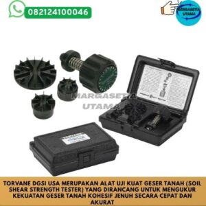 Torvane DGSI USA, Torvane Soil Tester, Soil Shear Strength Tester, Alat Uji Kuat Geser Tanah, Vane Shear Tester, Pengujian Tanah Kohesif, Geotechnical Testing Equipment, Soil Testing Equipment, Alat Laboratorium Geoteknik, DGSI Torvane,marga setia, marga setia utama, Tpl.082124100046 toko alat uji, alat uji jakarta, alat teknik sipil, alat teknik sipil jakarta, distributor alat laboratorium sipil, laboratorium uji tanah, lab uji tanah, alat uji beton, lab uji beton, alat uji beton murah, alat uji aspal, lab uji aspal, alat uji aspal jalan, lab uji batuan, lab uji semen, alat uji batuan, uji batuan dan agregat, agregat, alat uji semen, alat survey, theodolite, teodolit, digital theodolite, total station, total tation, waterpass, automatic level, gps geodetik, gnss receiver, instrumen flir, cordex, armadex, kamera explosion proof, camera explosionproof, lutron, fluke, leica, proceq, jual total station jakarta, harga theodolite digital, automatic level waterpass, gps geodetik murah, distributor flir indonesia, cordex armadex camera, lutron fluke original, leica disto jakarta, proceq concrete hammer, alat laboratorium konstruksi indonesia