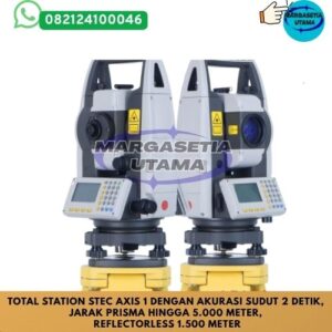 Total Station STEC Axis 1, Total Station STEC, Harga Total Station STEC Axis 1, Jual Total Station STEC Axis 1, Total Station 2 Detik, Total Station Reflectorless, Total Station 1500 Meter, Alat Survey Total Station, Total Station Konstruksi, Total Station Pemetaan, Total Station Geodetik, Distributor Total Station STEC, Total Station Indonesia, Total Station Digital, Total Station Bluetooth,marga setia, marga setia utama, Tpl.082124100046 toko alat uji, alat uji jakarta, alat teknik sipil, alat teknik sipil jakarta, distributor alat laboratorium sipil, laboratorium uji tanah, lab uji tanah, alat uji beton, lab uji beton, alat uji beton murah, alat uji aspal, lab uji aspal, alat uji aspal jalan, lab uji batuan, lab uji semen, alat uji batuan, uji batuan dan agregat, agregat, alat uji semen, alat survey, theodolite, teodolit, digital theodolite, total station, total tation, waterpass, automatic level, gps geodetik, gnss receiver, instrumen flir, cordex, armadex, kamera explosion proof, camera explosionproof, lutron, fluke, leica, proceq, jual total station jakarta, harga theodolite digital, automatic level waterpass, gps geodetik murah, distributor flir indonesia, cordex armadex camera, lutron fluke original, leica disto jakarta, proceq concrete hammer, alat laboratorium konstruksi indonesia