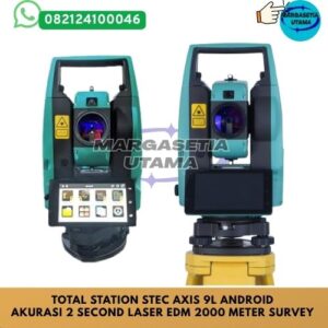 Total Station STEC Axis 9L, Total Station STEC Android, Total Station 2 Second, Total Station Laser EDM, Total Station Reflectorless 2000 Meter, Alat Survey STEC, Total Station Konstruksi, Total Station Topografi, Alat Ukur Tanah, Total Station Pemetaan, Theodolite Digital, Survey Engineering, Jual Total Station, Harga Total Station STEC,marga setia, marga setia utama, Tpl.082124100046 toko alat uji, alat uji jakarta, alat teknik sipil, alat teknik sipil jakarta, distributor alat laboratorium sipil, laboratorium uji tanah, lab uji tanah, alat uji beton, lab uji beton, alat uji beton murah, alat uji aspal, lab uji aspal, alat uji aspal jalan, lab uji batuan, lab uji semen, alat uji batuan, uji batuan dan agregat, agregat, alat uji semen, alat survey, theodolite, teodolit, digital theodolite, total station, total tation, waterpass, automatic level, gps geodetik, gnss receiver, instrumen flir, cordex, armadex, kamera explosion proof, camera explosionproof, lutron, fluke, leica, proceq, jual total station jakarta, harga theodolite digital, automatic level waterpass, gps geodetik murah, distributor flir indonesia, cordex armadex camera, lutron fluke original, leica disto jakarta, proceq concrete hammer, alat laboratorium konstruksi indonesia