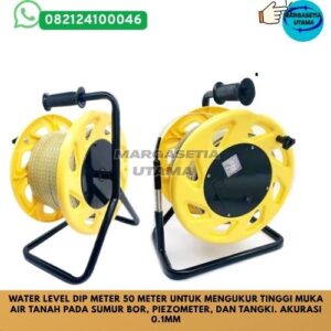 Water Level Meter 50m, Dip Meter 50 Meter, Water Level Dip Meter, Water Level Indicator, Sensor Tinggi Muka Air Tanah, Alat Ukur Muka Air Tanah, Alat Ukur Kedalaman Air Sumur, Groundwater Level Meter, Borehole Water Level Meter, Piezometer Water Level Meter, Well Water Level Meter, Water Level Measuring Tape, Solinst Water Level Meter, Solinst Tru Like, Water Level Meter Sumur Bor, Groundwater Monitoring Equipment, Alat Monitoring Air Tanah, Jual Water Level Meter, Marga Setia Utama
