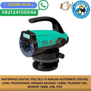 Waterpass Digital STEC DLS-15, Automatic Digital Level STEC DLS-15, Digital Level STEC DLS-15, Waterpass Digital, Automatic Level STEC, Digital Survey Level, Waterpass Digital 32x, Digital Level Akurasi 1.5mm, Barcode Staff Digital Level, Survey Level Digital, Alat Survey Digital, Digital Waterpass Profesional, Waterpass Digital USB, Digital Level IP54, Automatic Level Konstruksi, Alat Ukur Elevasi, Survey Equipment Indonesia, Jual Waterpass Digital STEC DLS-15, Digital Level Topografi, Digital Level untuk Konstruksi.marga setia, marga setia utama, Tpl.082124100046 toko alat uji, alat uji jakarta, alat teknik sipil, alat teknik sipil jakarta, distributor alat laboratorium sipil, laboratorium uji tanah, lab uji tanah, alat uji beton, lab uji beton, alat uji beton murah, alat uji aspal, lab uji aspal, alat uji aspal jalan, lab uji batuan, lab uji semen, alat uji batuan, uji batuan dan agregat, agregat, alat uji semen, alat survey, theodolite, teodolit, digital theodolite, total station, total tation, waterpass, automatic level, gps geodetik, gnss receiver, instrumen flir, cordex, armadex, kamera explosion proof, camera explosionproof, lutron, fluke, leica, proceq, jual total station jakarta, harga theodolite digital, automatic level waterpass, gps geodetik murah, distributor flir indonesia, cordex armadex camera, lutron fluke original, leica disto jakarta, proceq concrete hammer, alat laboratorium konstruksi indonesia