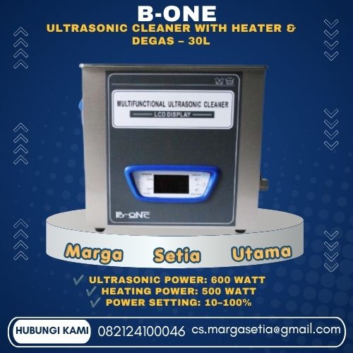 B-ONE Ultrasonic Cleaner, Ultrasonic Cleaner 30L, Ultrasonic Cleaner Heater, Ultrasonic Cleaner Degas, Ultrasonic Cleaner 40kHz, Laboratory Ultrasonic Cleaner, Ultrasonic Cleaning Machine, Ultrasonic Bath, B-ONE Cleaner, Ultrasonic Cleaner Laboratorium,marga setia, marga setia utama, Tpl.082124100046 toko alat uji, alat uji jakarta, alat teknik sipil, alat teknik sipil jakarta, distributor alat laboratorium sipil, laboratorium uji tanah, lab uji tanah, alat uji beton, lab uji beton, alat uji beton murah, alat uji aspal, lab uji aspal, alat uji aspal jalan, lab uji batuan, lab uji semen, alat uji batuan, uji batuan dan agregat, agregat, alat uji semen, alat survey, theodolite, teodolit, digital theodolite, total station, total tation, waterpass, automatic level, gps geodetik, gnss receiver, instrumen flir, cordex, armadex, kamera explosion proof, camera explosionproof, lutron, fluke, leica, proceq, jual total station jakarta, harga theodolite digital, automatic level waterpass, gps geodetik murah, distributor flir indonesia, cordex armadex camera, lutron fluke original, leica disto jakarta, proceq concrete hammer, alat laboratorium konstruksi indonesia