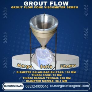 Grout Flow Cone, Viscometer Semen, Flow Cone Grout, Grout Flow Cone Test, Alat Uji Grouting, Cement Flow Cone, Grout Viscosity Tester, Flow Cone Laboratorium, Alat Uji Semen, Grout Testing Equipment,marga setia, marga setia utama, Tpl.082124100046 toko alat uji, alat uji jakarta, alat teknik sipil, alat teknik sipil jakarta, distributor alat laboratorium sipil, laboratorium uji tanah, lab uji tanah, alat uji beton, lab uji beton, alat uji beton murah, alat uji aspal, lab uji aspal, alat uji aspal jalan, lab uji batuan, lab uji semen, alat uji batuan, uji batuan dan agregat, agregat, alat uji semen, alat survey, theodolite, teodolit, digital theodolite, total station, total tation, waterpass, automatic level, gps geodetik, gnss receiver, instrumen flir, cordex, armadex, kamera explosion proof, camera explosionproof, lutron, fluke, leica, proceq, jual total station jakarta, harga theodolite digital, automatic level waterpass, gps geodetik murah, distributor flir indonesia, cordex armadex camera, lutron fluke original, leica disto jakarta, proceq concrete hammer, alat laboratorium konstruksi indonesia