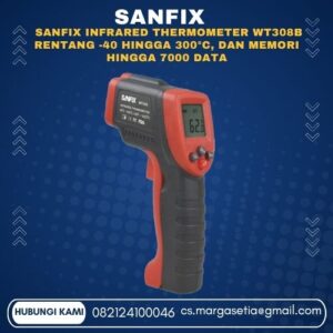 Sanfix Infrared Thermometer WT308B, Sanfix WT308B, infrared thermometer Sanfix, termometer infrared Sanfix, thermometer digital WT308B, alat ukur suhu digital, termometer makanan, food thermometer, thermometer food grade, termometer cooking, thermometer grilling, thermometer BBQ, alat ukur suhu makanan, digital food thermometer, thermometer 4 channel, four channel thermometer, thermometer Bluetooth, thermometer dengan Bluetooth, temperature meter, alat ukur temperatur, thermometer industri, Sanfix thermometer.marga setia, marga setia utama, Tpl.082124100046 toko alat uji, alat uji jakarta, alat teknik sipil, alat teknik sipil jakarta, distributor alat laboratorium sipil, laboratorium uji tanah, lab uji tanah, alat uji beton, lab uji beton, alat uji beton murah, alat uji aspal, lab uji aspal, alat uji aspal jalan, lab uji batuan, lab uji semen, alat uji batuan, uji batuan dan agregat, agregat, alat uji semen, alat survey, theodolite, teodolit, digital theodolite, total station, total tation, waterpass, automatic level, gps geodetik, gnss receiver, instrumen flir, cordex, armadex, kamera explosion proof, camera explosionproof, lutron, fluke, leica, proceq, jual total station jakarta, harga theodolite digital, automatic level waterpass, gps geodetik murah, distributor flir indonesia, cordex armadex camera, lutron fluke original, leica disto jakarta, proceq concrete hammer, alat laboratorium konstruksi indonesia,alat lab sipil murah, distributor alat uji tanah, toko alat lab teknik sipil, jual alat uji beton jakarta, alat lab aspal jalan, alat laboratorium batuan, hammer test beton, concrete test hammer, slump test beton, cbr laboratorium, cbr lapangan, marshall test aspal, core drill beton, core drill aspal, sand cone test, sieve shaker, ayakan standar lab, hydrometer tanah, oven laboratorium sipil, timbangan digital lab, compressive strength machine, mesin uji tekan beton, ductilometer aspal, pycnometer tanah, permeabilitas tanah, penetrometer aspal, los angeles abrasion machine, alat abrasi batu, jual alat survey jakarta, distributor total station indonesia, total station topcon, total station sokkia, total station ruide, total station nikon, total station hi target, prisma polygon, prisma single, pole prisma, tripod total station, kaki statif waterpass, leveling rod, rambu ukur, handheld gps, gps garmin murah, kompas suunto, clinometer, lasermeter, laser distance meter, leica disto murah, drone pemetaan, gps rtk geodetik, gnss rtk receiver, sewa total station jakarta, kalibrasi alat survey jakarta, tempat service total station, kalibrasi theodolite, service waterpass jakarta, kamera thermal flir, jual flir indonesia, kamera tahan ledakan, kamera termal industri, infrared camera, thermal imager, thickness gauge, ultrasonic thickness gauge, coating thickness gauge, vibrometer, vibration meter, anemometer, lux meter, sound level meter, moisture meter, ph meter, conductivity meter, clamp meter fluke, multitester fluke, kalibrasi instrumen uji, instrumen NDT indonesia, pemindai beton, concrete scanner, rebar locator, alat deteksi besi beton, topcon indonesia, sokkia indonesia, nikon survey, hi target rtk, garmin indonesia, flir thermal indonesia, fluke original jakarta, lutron indonesia, leica geosystems, proceq indonesia, mitutoyo, elcometer, james instruments, humboldt lab equipment, ele international, Controls group indonesia, toko alat teknik terdekat, distributor alat uji terpercaya, supplier alat teknik jakarta, supplier alat survey indonesia, harga total station murah, harga theodolite murah, harga gps geodetik jakarta, pusat alat teknik sipil, kontraktor laboratorium sipil, pengadaan alat uji sipil, vendor alat survey jakarta, jual instrumen flir jakarta, grosir alat laboratorium teknik,toko alat teknik terdekat, distributor alat uji terpercaya, supplier alat teknik jakarta, supplier alat survey indonesia, harga total station murah, harga theodolite murah, harga gps geodetik jakarta, pusat alat teknik sipil, kontraktor laboratorium sipil, pengadaan alat uji sipil, vendor alat survey jakarta, jual instrumen flir jakarta, grosir alat laboratorium teknik,topcon indonesia, sokkia indonesia, nikon survey, hi target rtk, garmin indonesia, flir thermal indonesia, fluke original jakarta, lutron indonesia, leica geosystems, proceq indonesia, mitutoyo, elcometer, james instruments, humboldt lab equipment, ele international, Controls group indonesia,kamera thermal flir, jual flir indonesia, kamera tahan ledakan, kamera termal industri, infrared camera, thermal imager, thickness gauge, ultrasonic thickness gauge, coating thickness gauge, vibrometer, vibration meter, anemometer, lux meter, sound level meter, moisture meter, ph meter, conductivity meter, clamp meter fluke, multitester fluke, kalibrasi instrumen uji, instrumen NDT indonesia, pemindai beton, concrete scanner, rebar locator, alat deteksi besi beton,jual alat survey jakarta, distributor total station indonesia, total station topcon, total station sokkia, total station ruide, total station nikon, total station hi target, prisma polygon, prisma single, pole prisma, tripod total station, kaki statif waterpass, leveling rod, rambu ukur, handheld gps, gps garmin murah, kompas suunto, clinometer, lasermeter, laser distance meter, leica disto murah, drone pemetaan, gps rtk geodetik, gnss rtk receiver, sewa total station jakarta, kalibrasi alat survey jakarta, tempat service total station, kalibrasi theodolite, service waterpass jakarta,alat lab sipil murah, distributor alat uji tanah, toko alat lab teknik sipil, jual alat uji beton jakarta, alat lab aspal jalan, alat laboratorium batuan, hammer test beton, concrete test hammer, slump test beton, cbr laboratorium, cbr lapangan, marshall test aspal, core drill beton, core drill aspal, sand cone test, sieve shaker, ayakan standar lab, hydrometer tanah, oven laboratorium sipil, timbangan digital lab, compressive strength machine, mesin uji tekan beton, ductilometer aspal, pycnometer tanah, permeabilitas tanah, penetrometer aspal, los angeles abrasion machine, alat abrasi batu