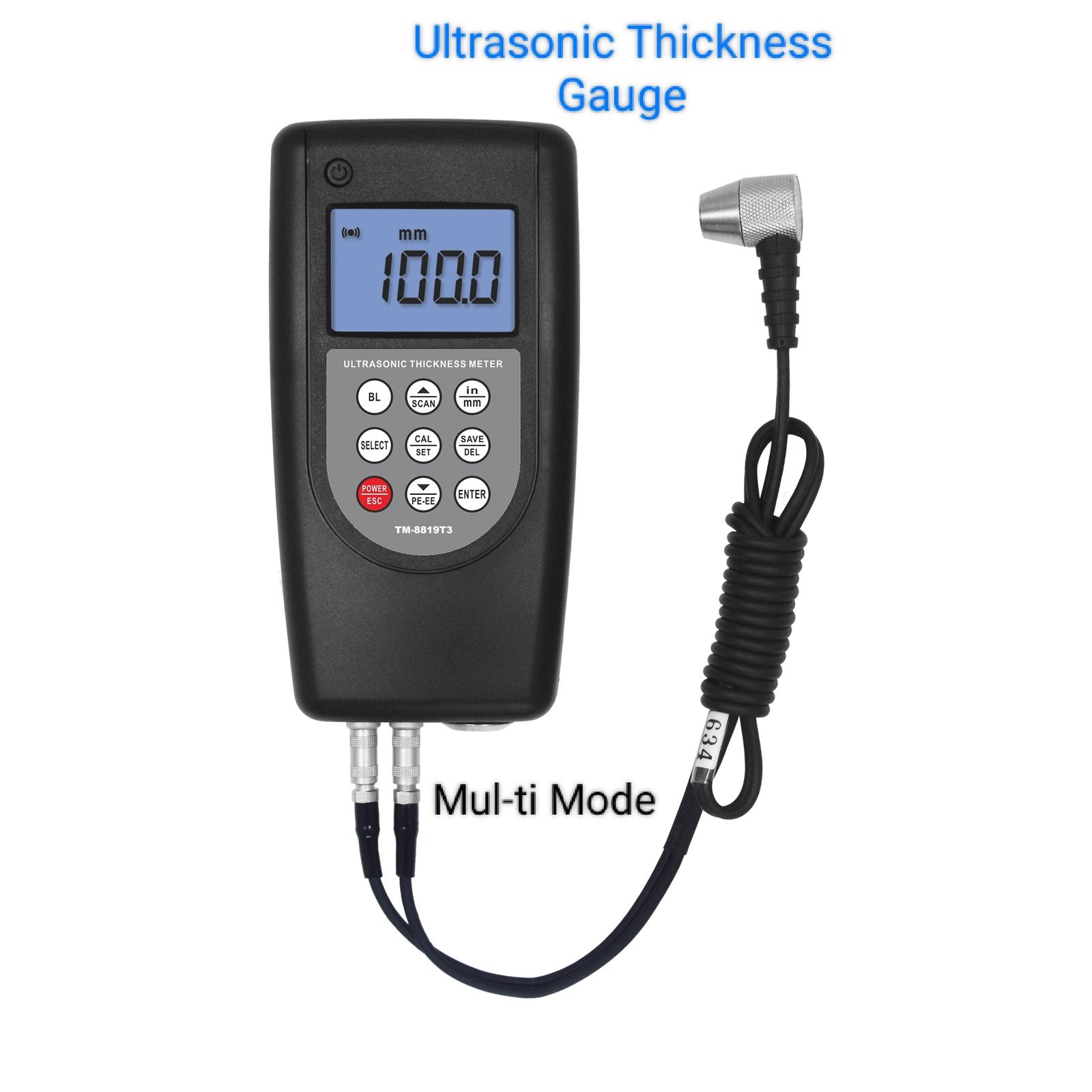 Ultrasonic Thickness Gauge TM-8819-T3, TM-8819-T3, Landtek TM-8819-T3, ultrasonic thickness gauge, alat ukur ketebalan, alat ukur ketebalan ultrasonik, ultrasonic thickness meter, thickness gauge Landtek, alat ukur ketebalan material, corrosion thickness gauge, alat ukur korosi, ultrasonic thickness meter Indonesia, alat inspeksi material, alat NDT, NDT ultrasonic thickness gauge