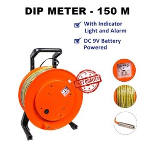 Water Level Dip Meter 150 Meter, Water Level Dip Meter, alat ukur tinggi muka air tanah, alat ukur MAT, sensor tinggi muka air tanah, water level meter 150m, water level meter Indonesia, alat ukur kedalaman sumur, alat ukur air tanah, sensor air tanah, alat survey air tanah, alat geohidrologi, alat ukur sumur bor, water level sensor, Marga Setia